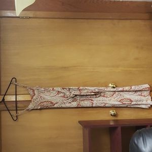 Vintage Front or Back Tie Waste Paisley